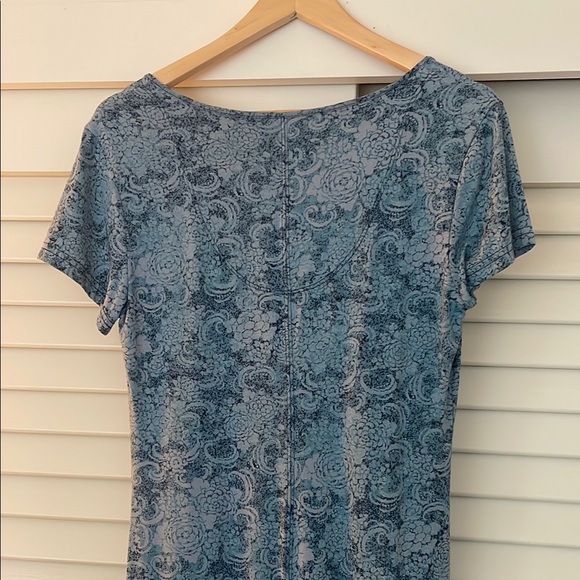 Peruvian Connection Blue Paisley Dress - Picture 4 of 5